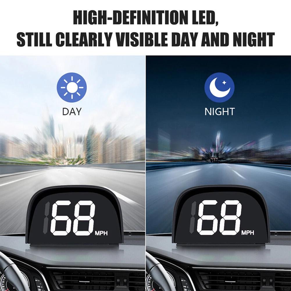 HUD  ÷ ӵ  Ÿ, ڵ  ӵ MPH  KM/MPH 8*12*6cm   HUD ڵ  ǰ